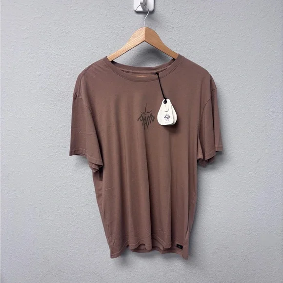 NWT Prana Men’s XXL/W’s XXXL Heritage Graphic SS Tee 1972551 in Shroom Mandala - Picture 7 of 15